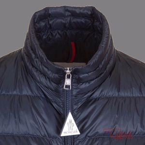Moncler Navy Down Lambot Jacke